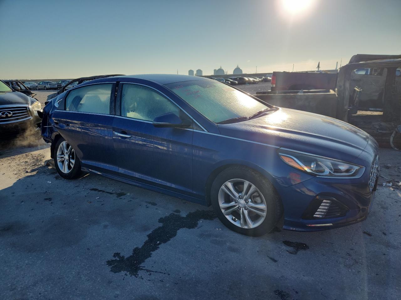 Lot #3311667255 2019 HYUNDAI SONATA LIM