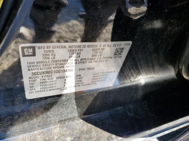 2016 CHEVROLET SILVERADO #3287690020