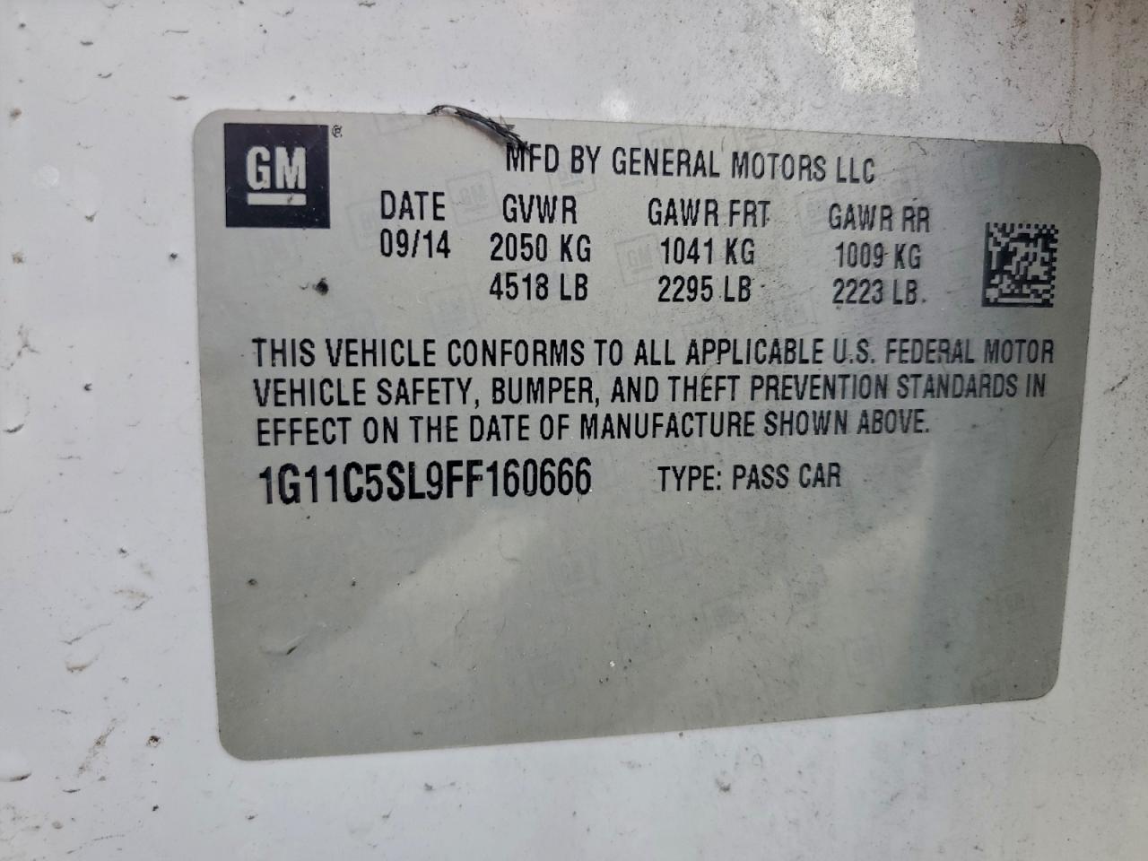 CHEVROLET MALIBU 1LT