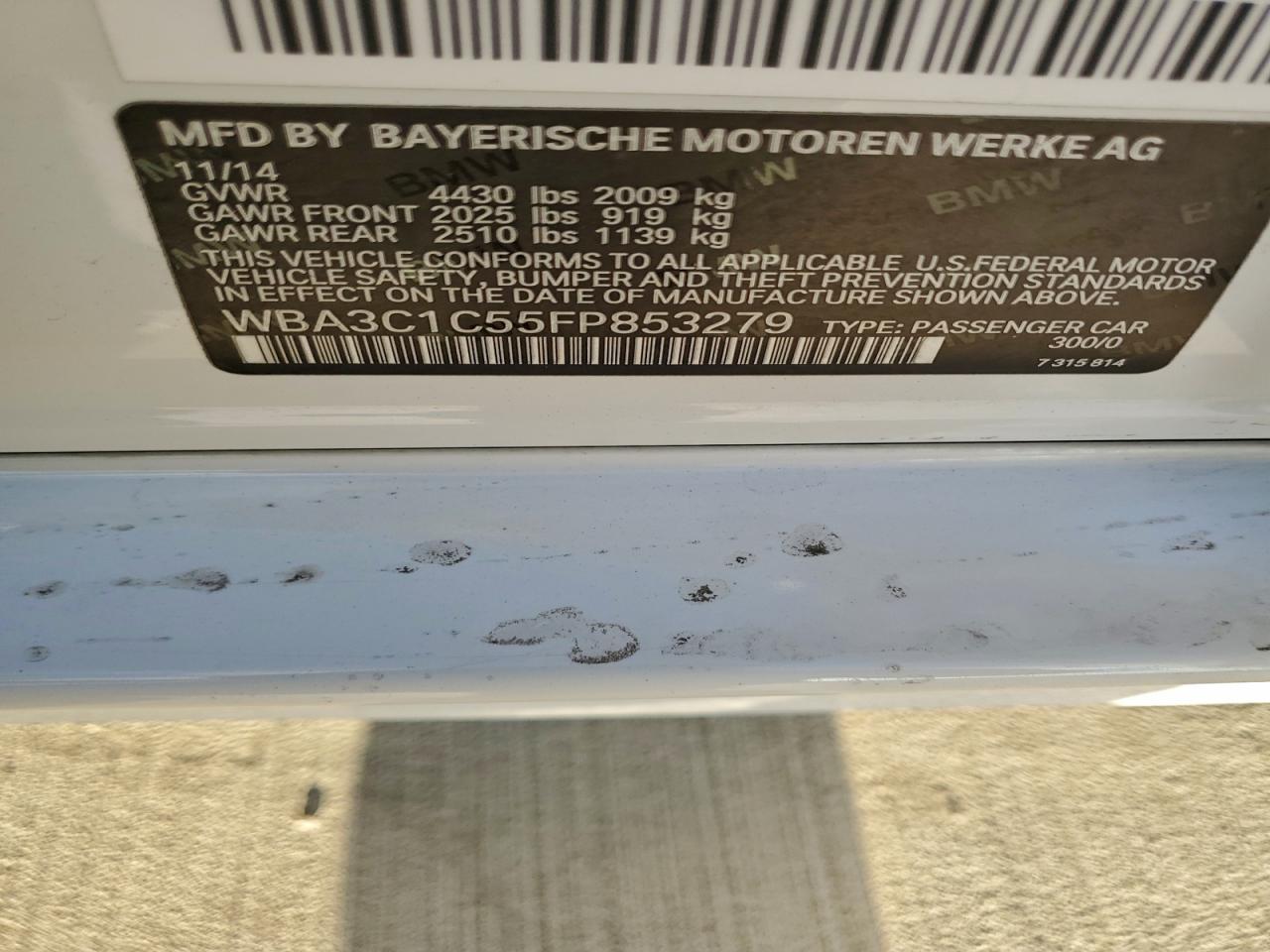 BMW 3 SERIES I SULEV