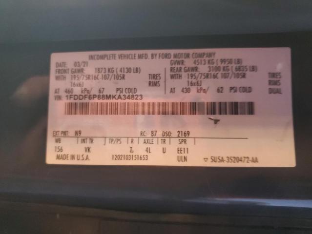 2021 FORD TRANSIT #3312341776