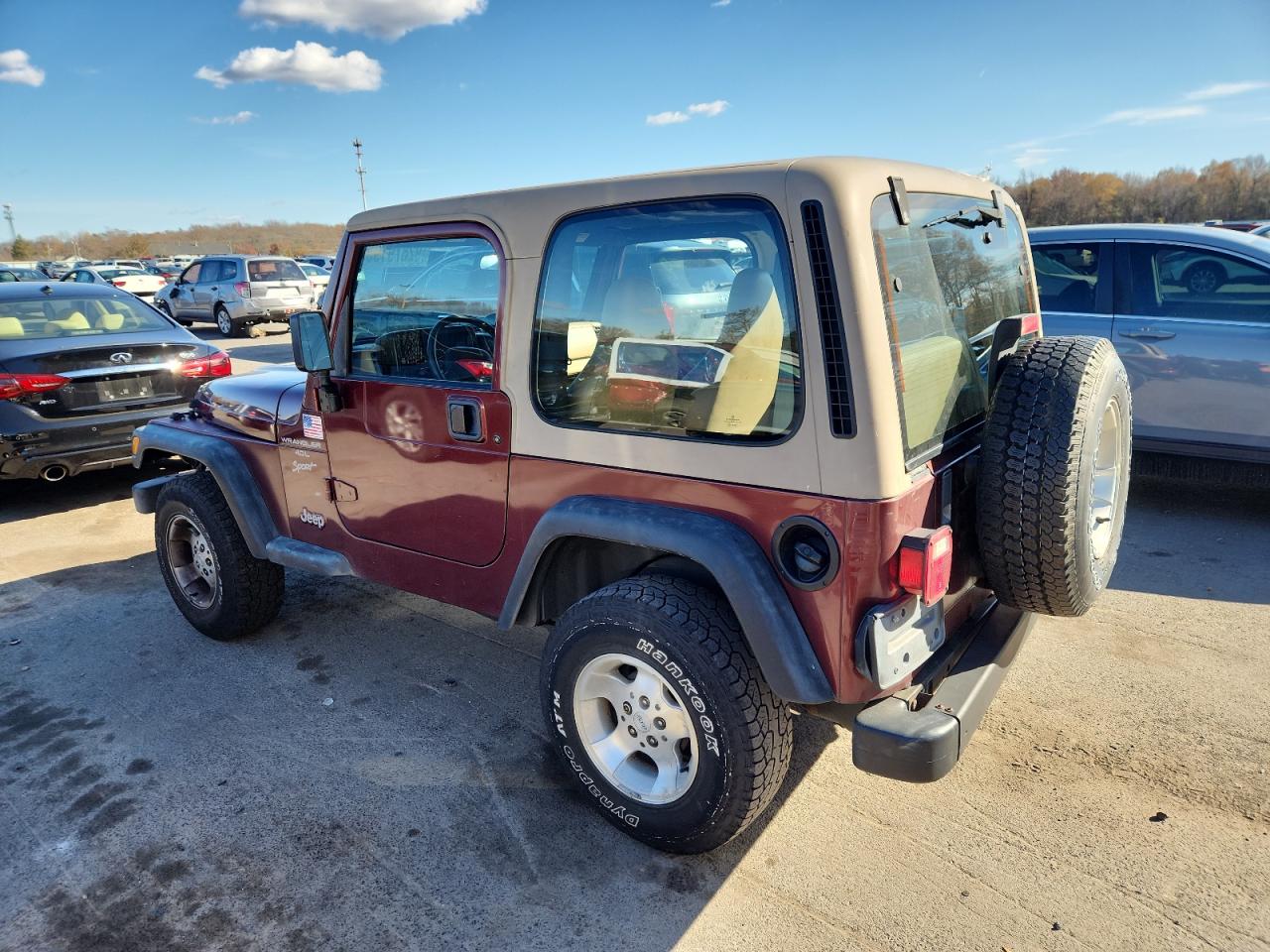 Lot #3287604034 2001 JEEP WRANGLER /