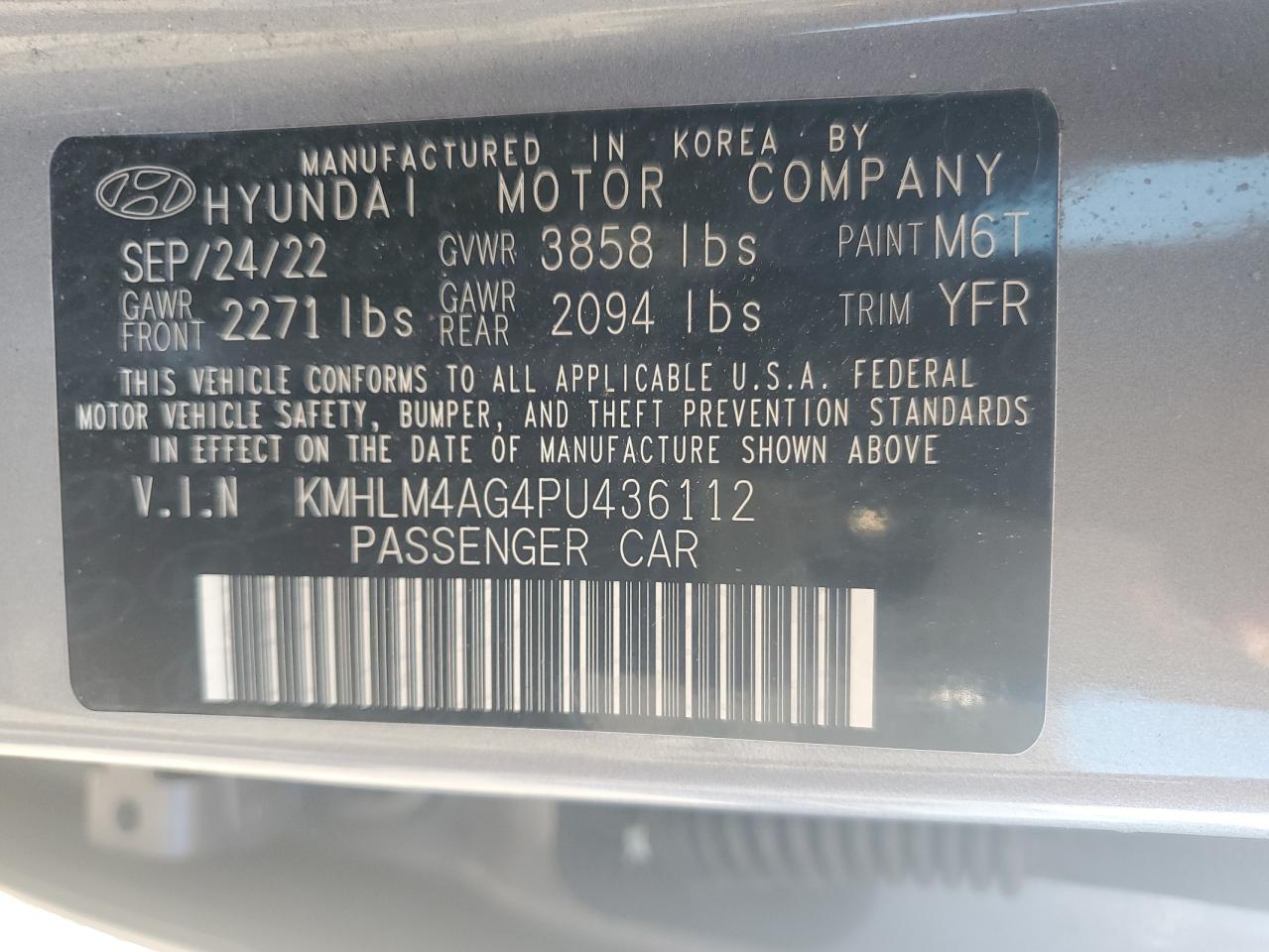 HYUNDAI ELANTRA SEL