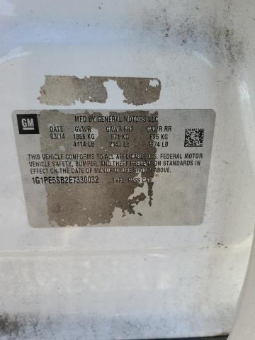 2014 CHEVROLET CRUZE LT #3291453469