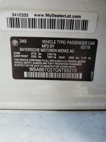 2016 BMW 340 XI #3301609661