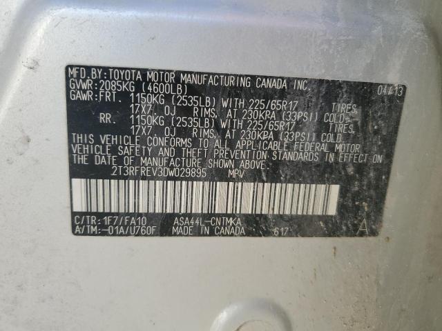 2013 TOYOTA RAV4 XLE #3287900248