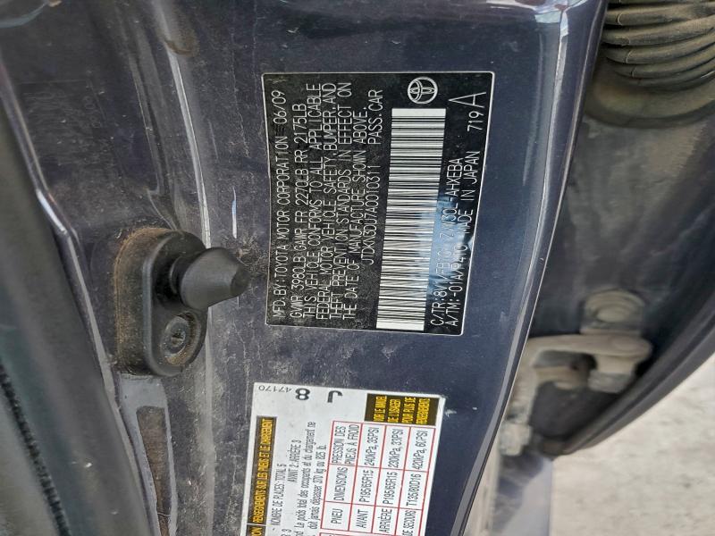 2010 TOYOTA PRIUS #3297157492