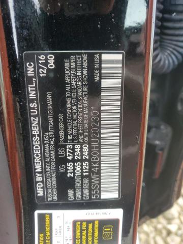 2017 MERCEDES-BENZ C 300 4MAT #3304812666