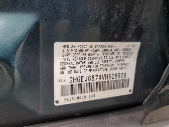 1997 HONDA CIVIC LX #3283830438