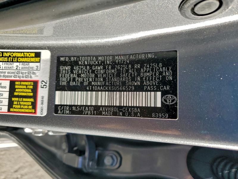 2025 TOYOTA CAMRY XSE #3310748738
