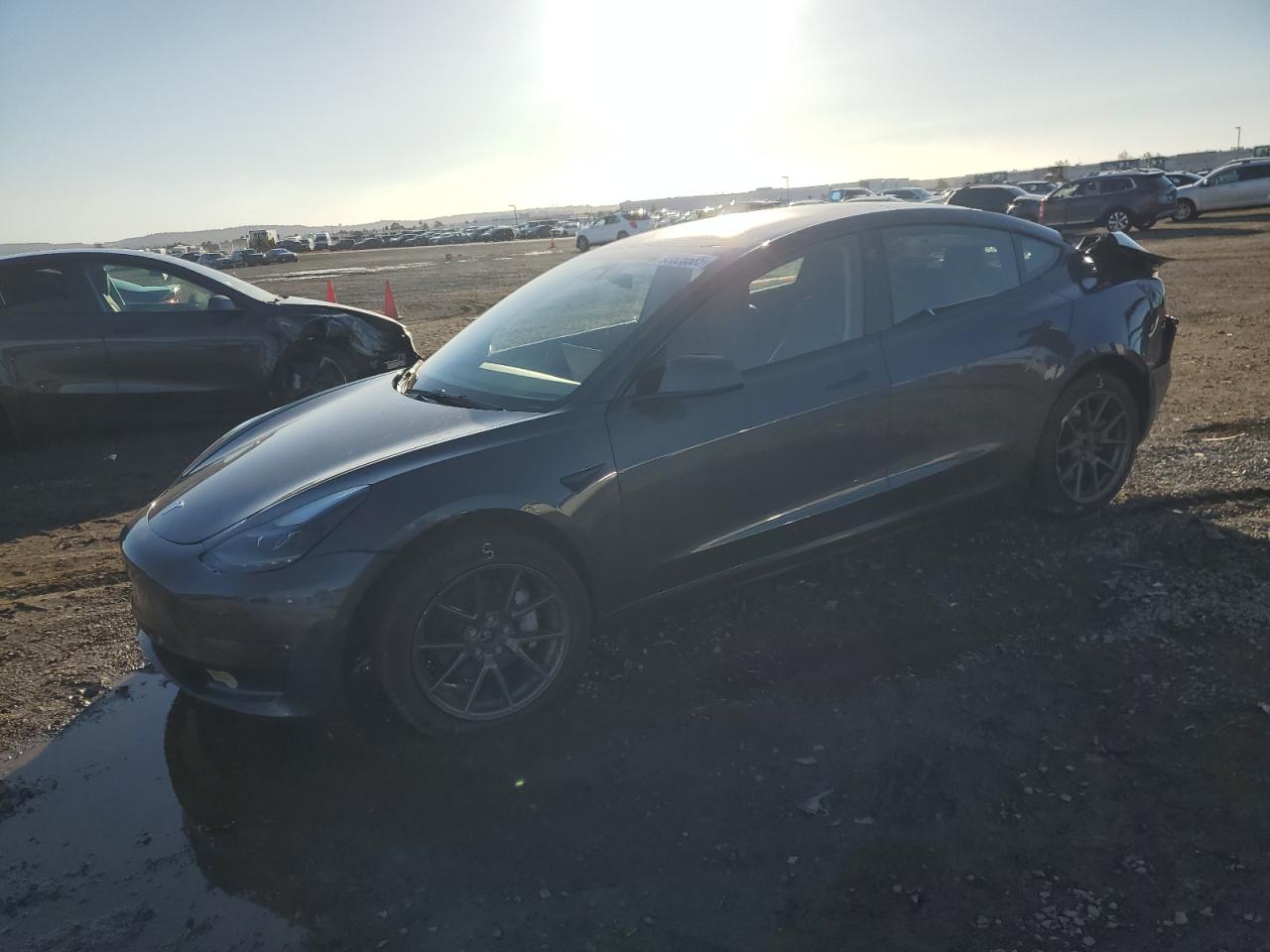 Lot #3298056167 2022 TESLA MODEL 3