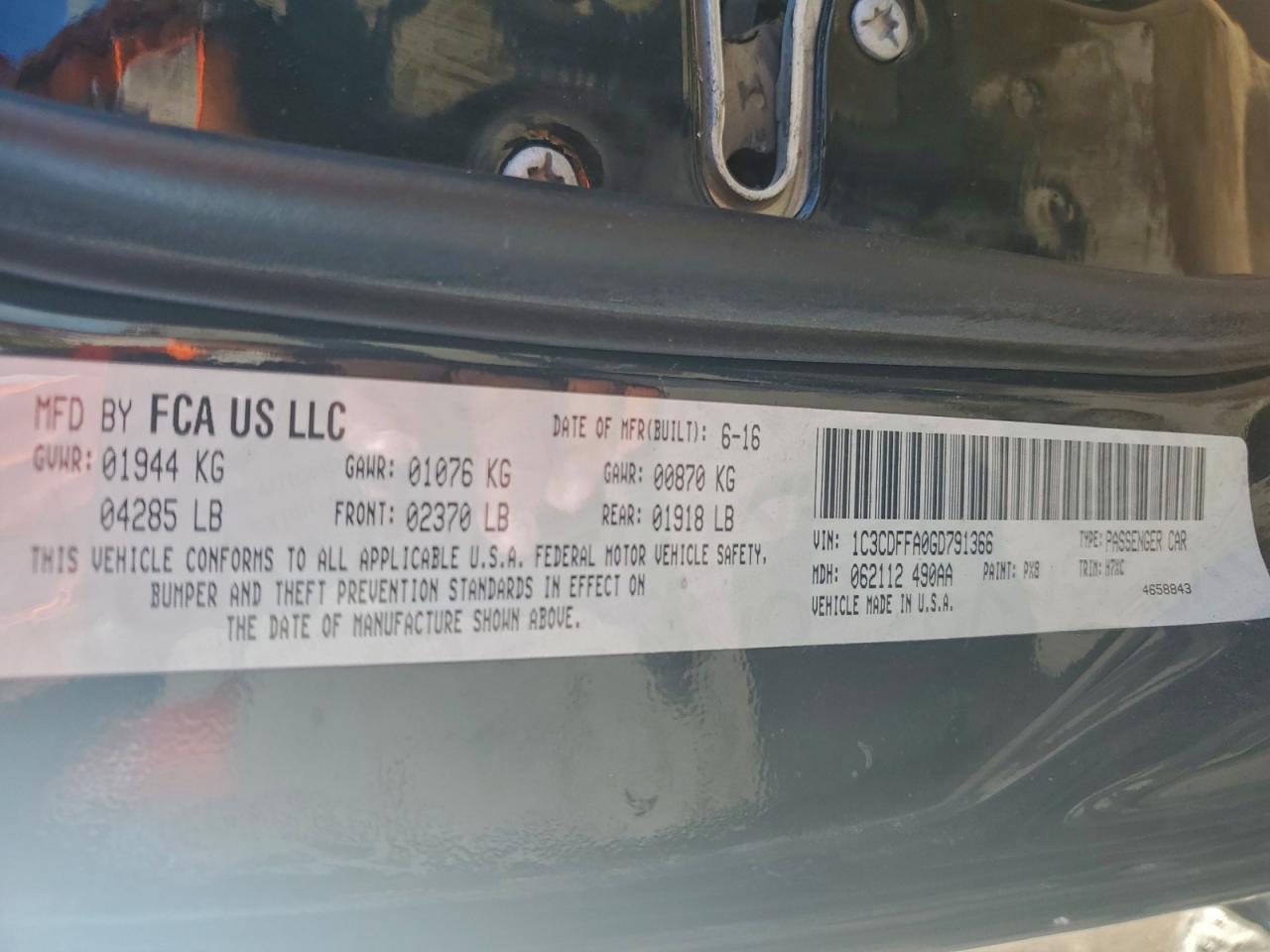 DODGE DART SXT SPORT