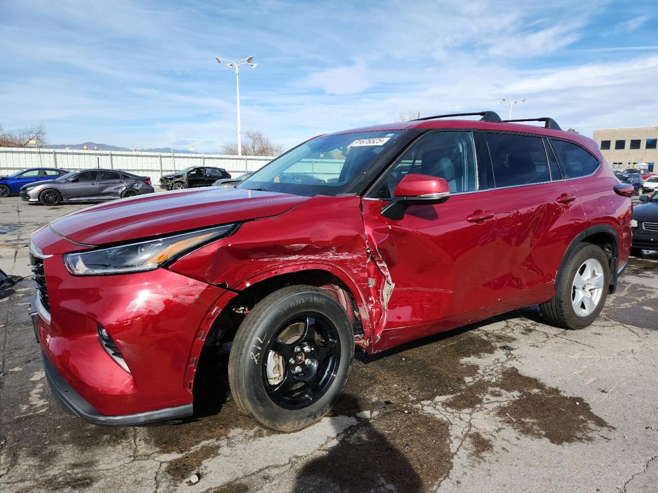 Lot #3291766265 2021 TOYOTA HIGHLANDER