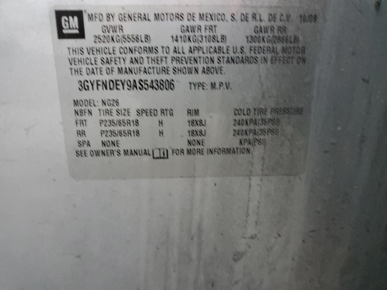 CADILLAC SRX LUXURY COLLECTION