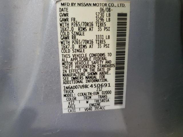 2008 NISSAN FRONTIER C #3286730287