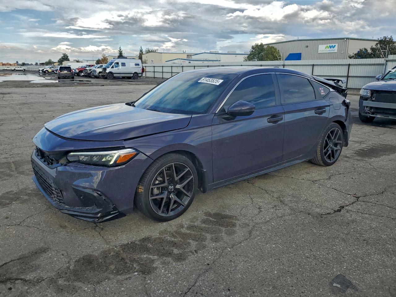 Lot #3298009182 2022 HONDA CIVIC SPOR