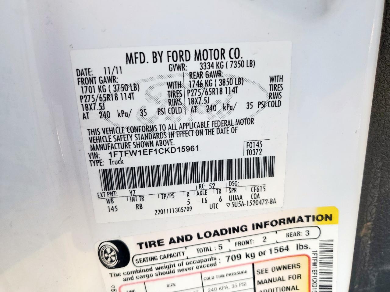 FORD F-150 SUPERCREW