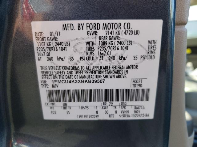 2011 FORD ESCAPE HYB #3302687060