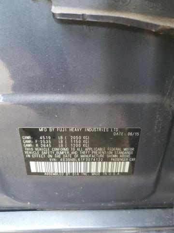 2015 SUBARU LEGACY 2.5 #3302734027