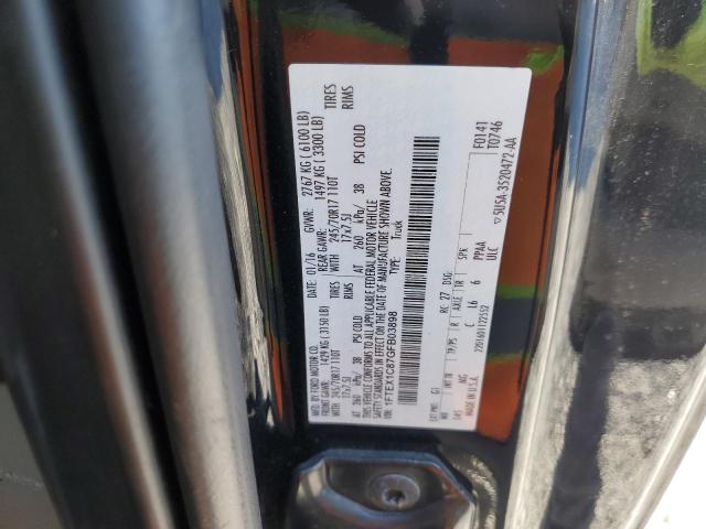 2016 FORD F150 SUPER #3291301449