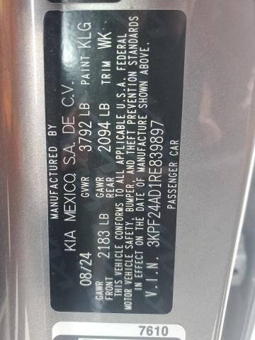 2024 KIA FORTE LX - 3KPF24AD1RE839897