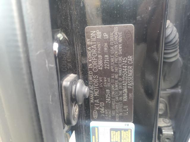 2013 KIA OPTIMA HYB #3304907558