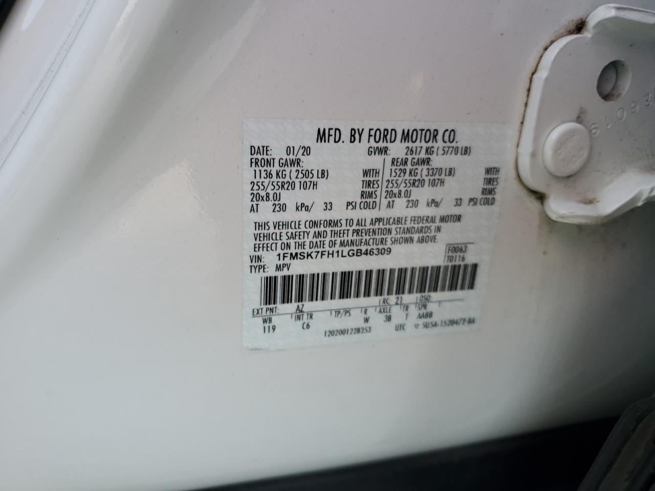 FORD EXPLORER LIMITED