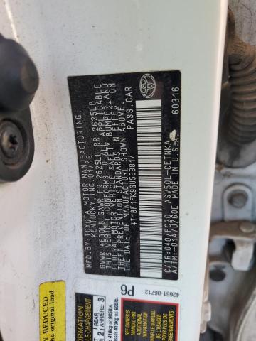 2016 TOYOTA CAMRY LE #3302811911