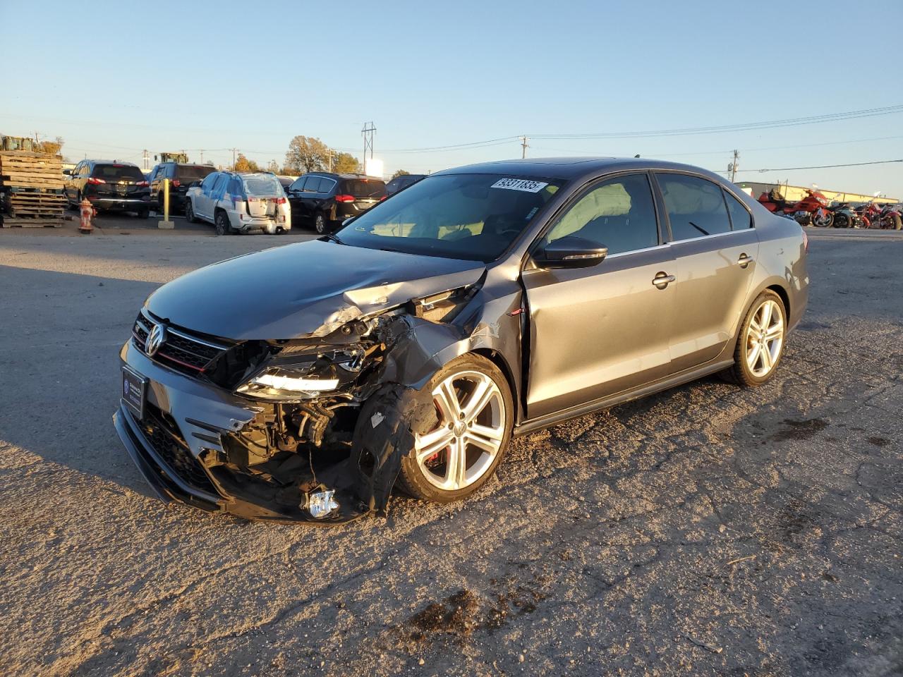 Lot #3297043536 2017 VOLKSWAGEN JETTA GLI
