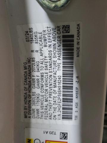 2025 HONDA CIVIC SPOR #3301986470