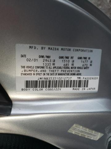 2001 MAZDA MX-5 MIATA #3302646112