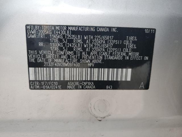 2011 TOYOTA RAV4 #3302788950