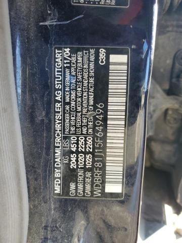 2005 MERCEDES-BENZ C 240 4MAT #3297260380