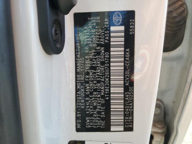 2006 TOYOTA CAMRY LE #3293484452