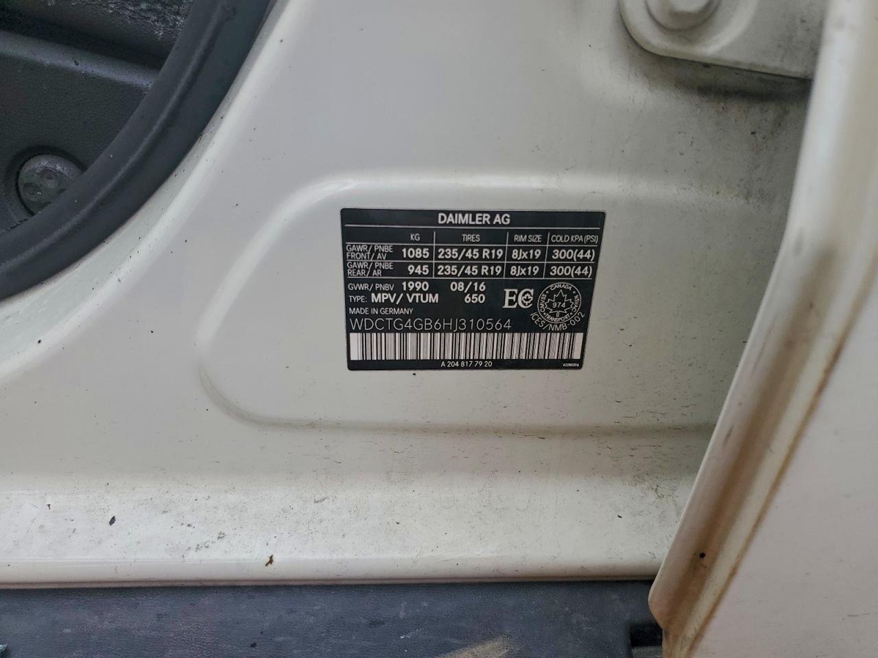 MERCEDES-BENZ GLA-CLASS 250 4MATIC