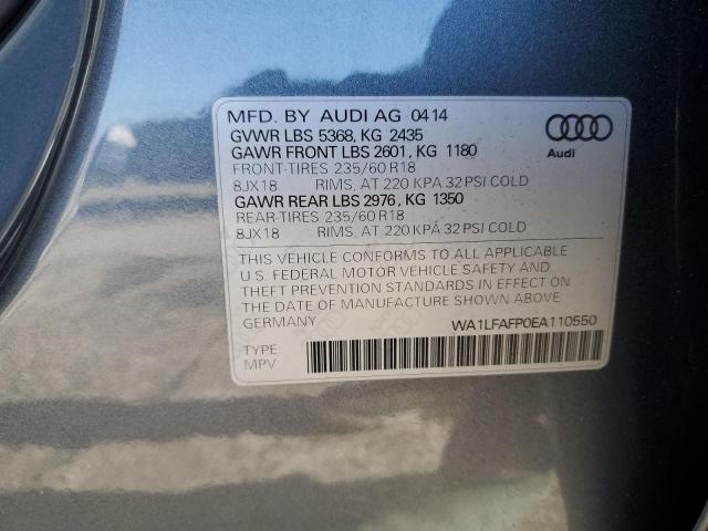 2014 AUDI Q5 PREMIUM #3317966918