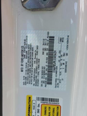 2020 FORD MUSTANG SH 1FA6P8SJ9L5505624