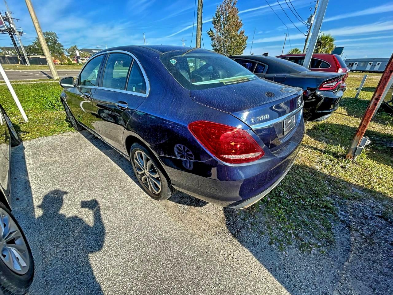 Lot #3297074525 2015 MERCEDES-BENZ C 300 4MAT