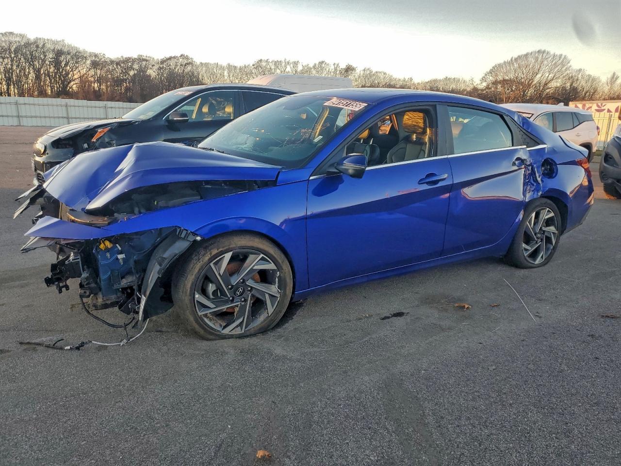 Lot #3304637963 2024 HYUNDAI ELANTRA LI