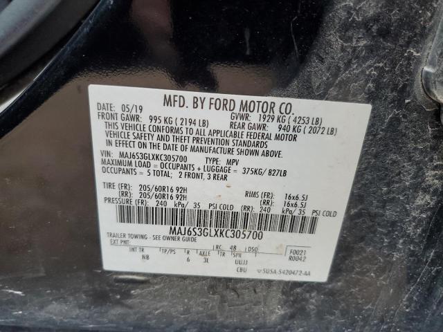 2019 FORD ECOSPORT S #3289972540