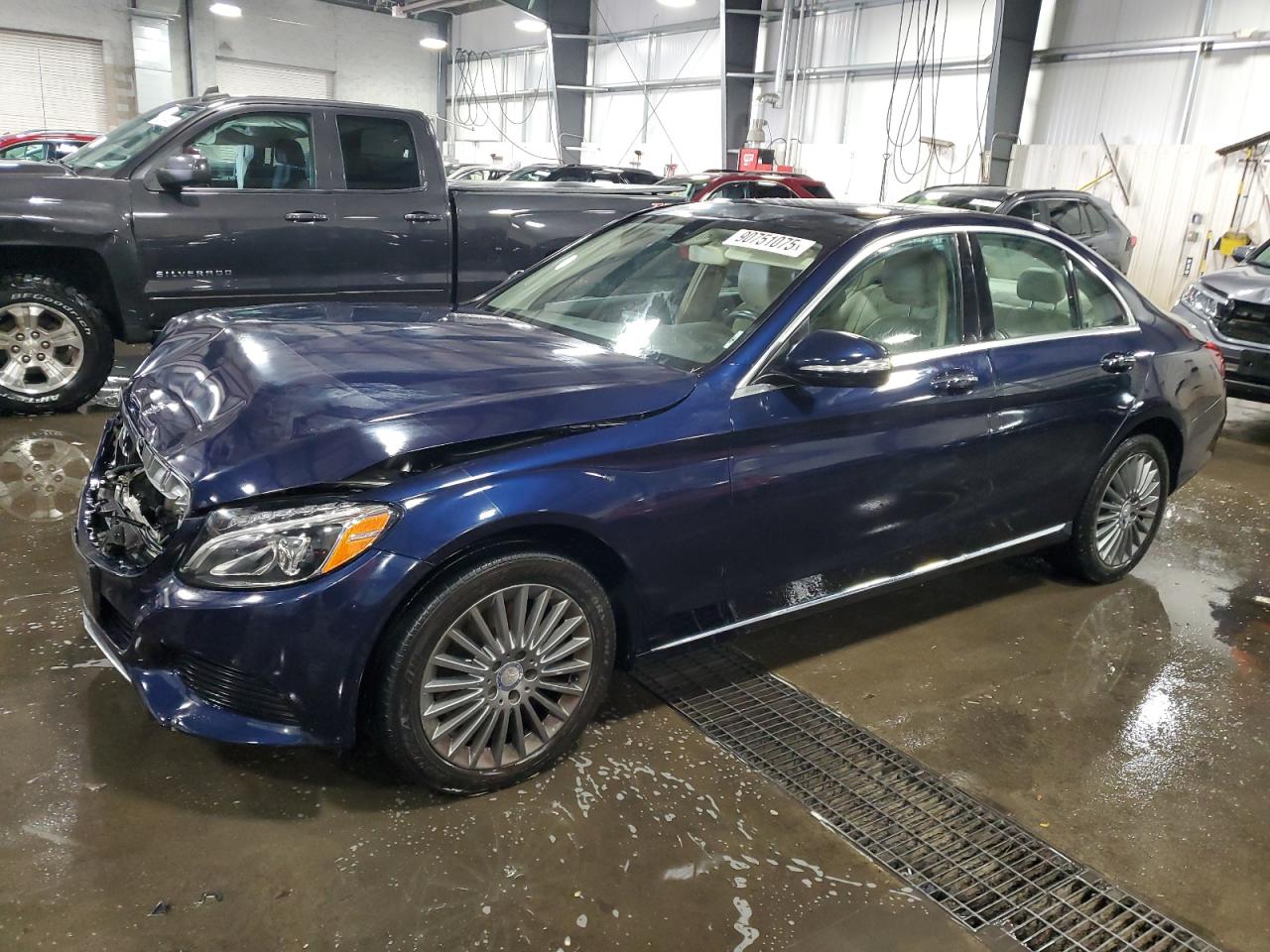 Lot #3283989827 2015 MERCEDES-BENZ C 300 4MAT