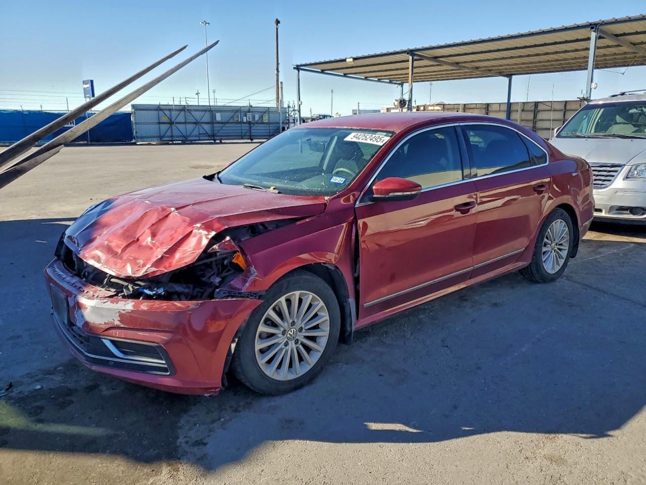 Lot #3318053374 2016 VOLKSWAGEN PASSAT S