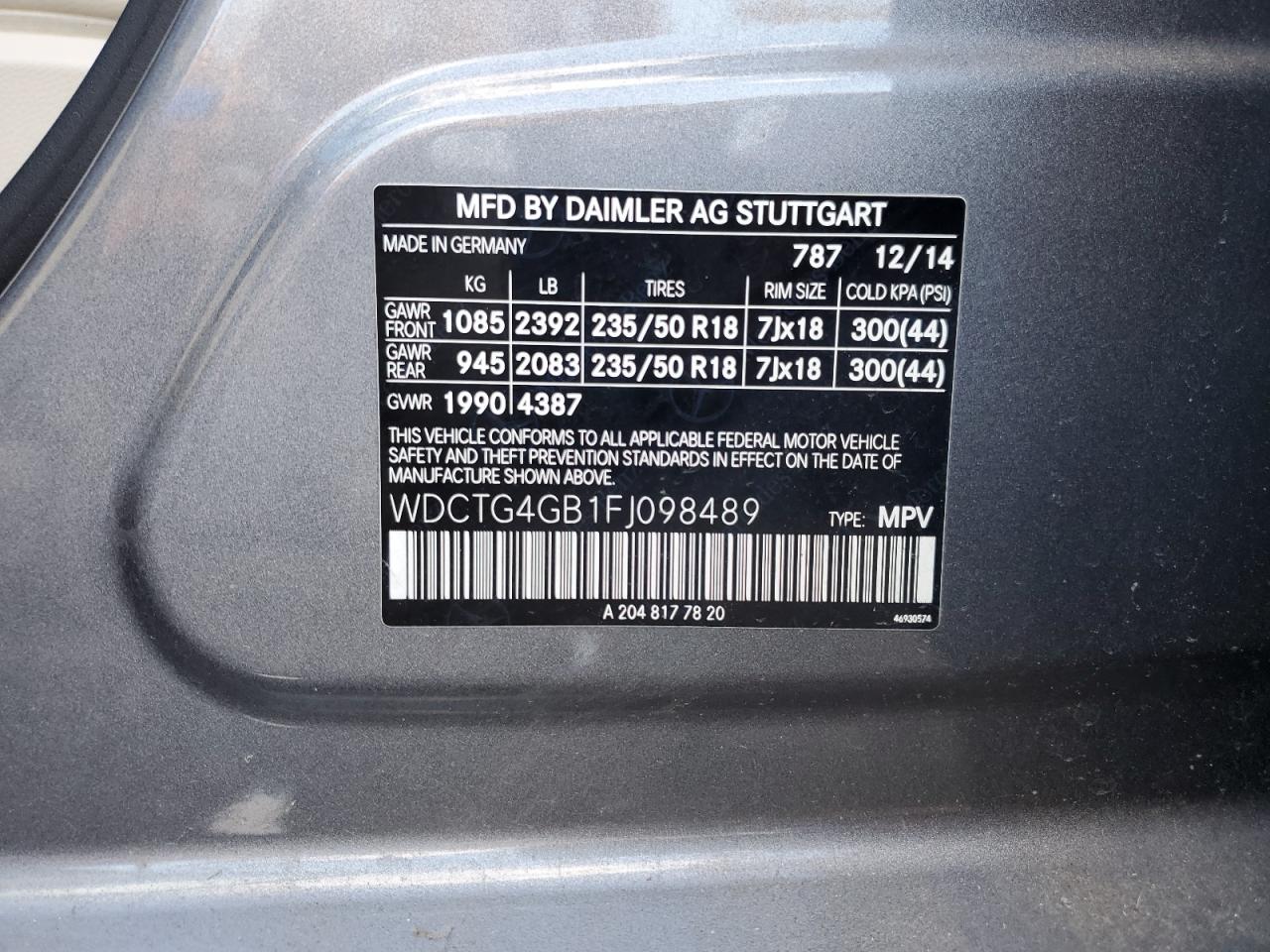 MERCEDES-BENZ GLA-CLASS 250 4MATIC