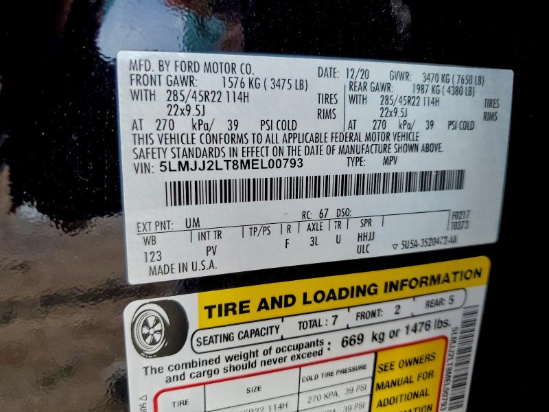 2021 LINCOLN NAVIGATOR #3297197490