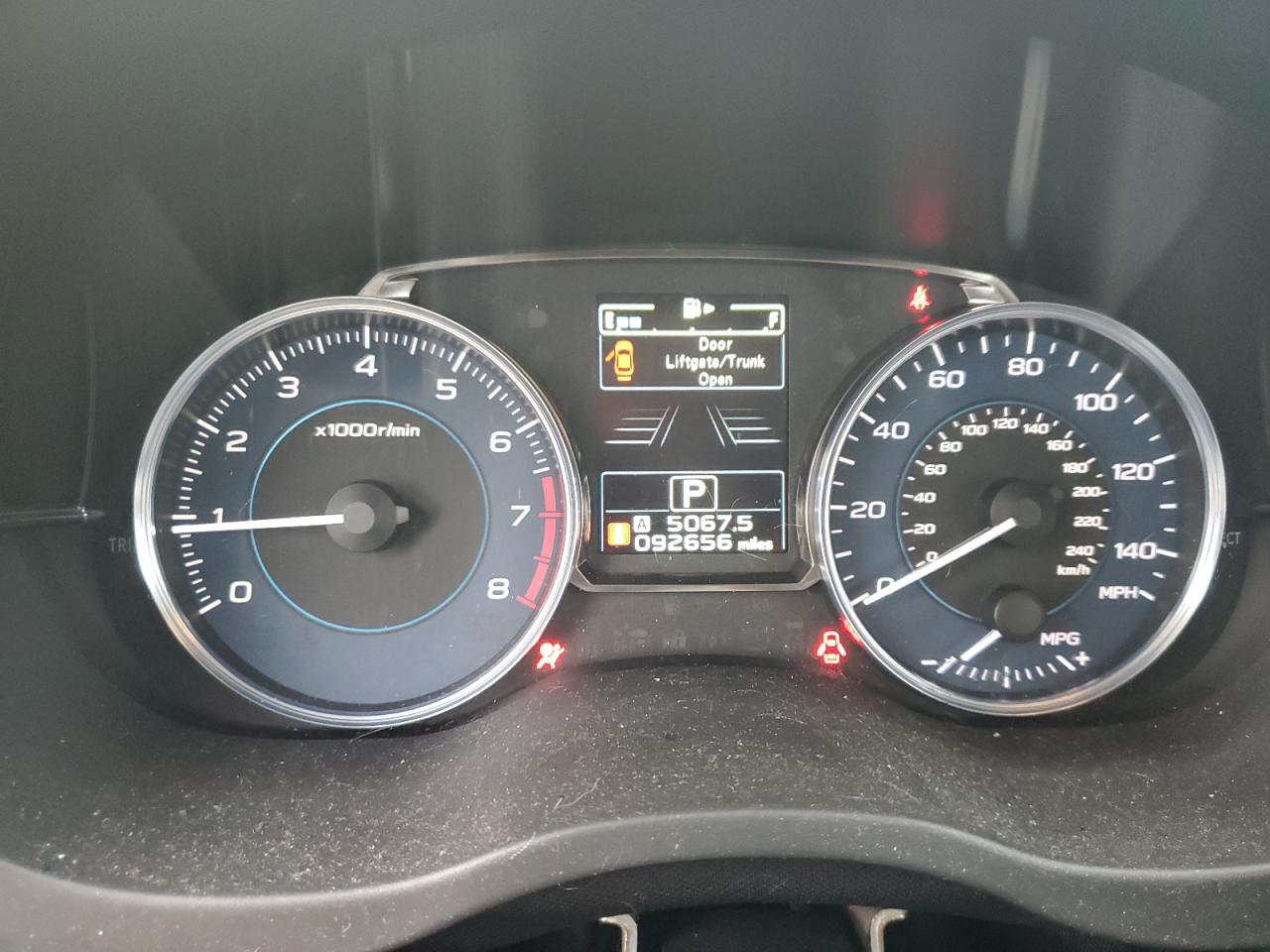 SUBARU IMPREZA SPORT LIMITED