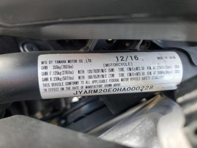 2017 YAMAHA FZ07A #3290567769