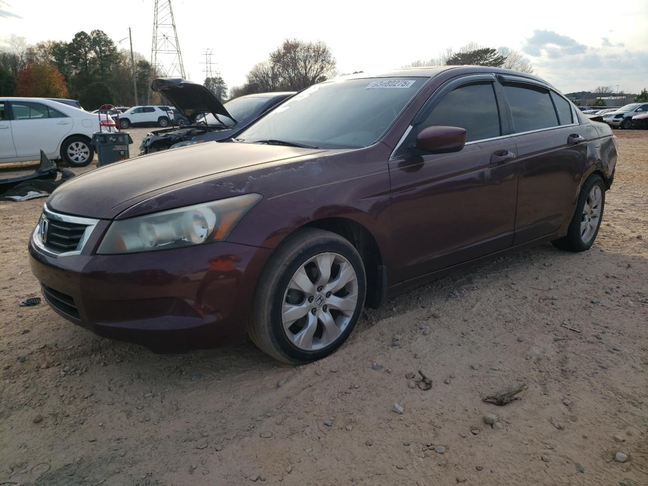 Lot #3304529449 2009 HONDA ACCORD EXL