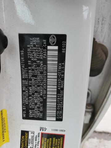 2011 TOYOTA CAMRY BASE #3293716403