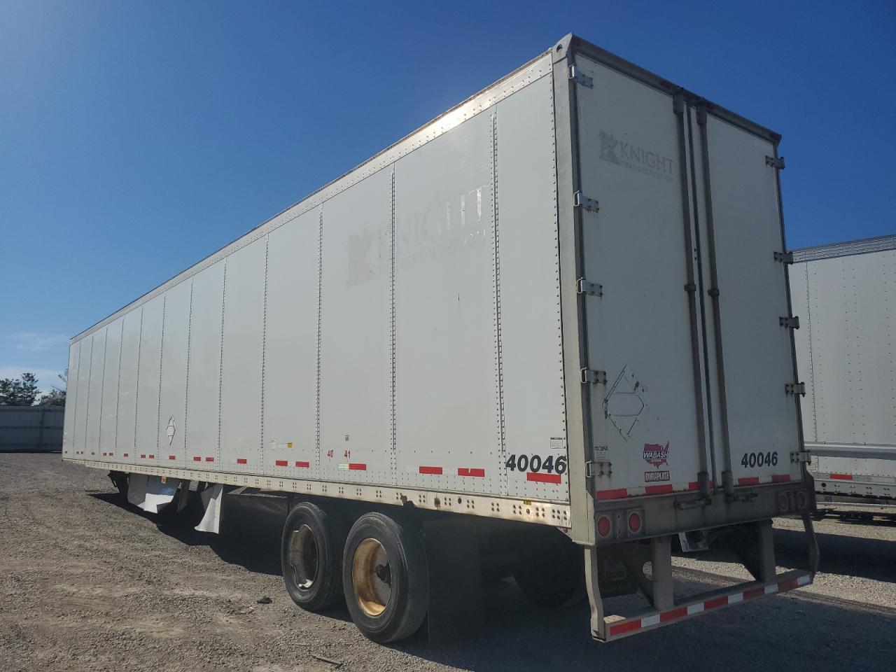 Lot #3290106261 2013 WABASH TRAILER