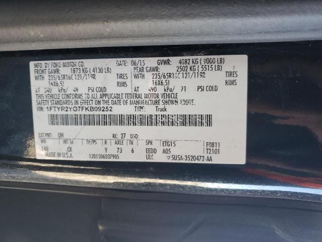 2015 FORD TRANSIT T- #3286618892